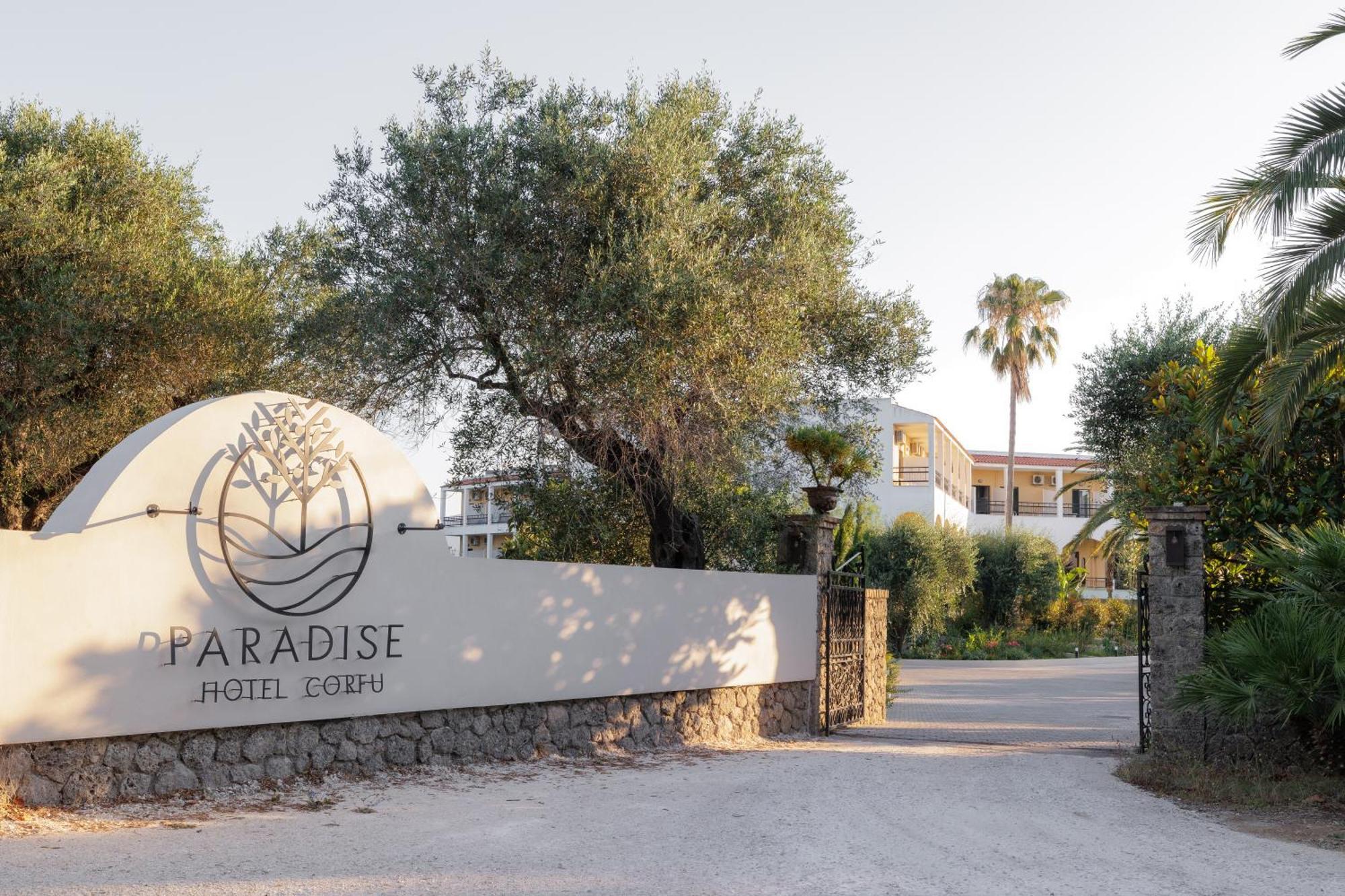 Paradise Hotel Corfu Gouvia Exterior foto